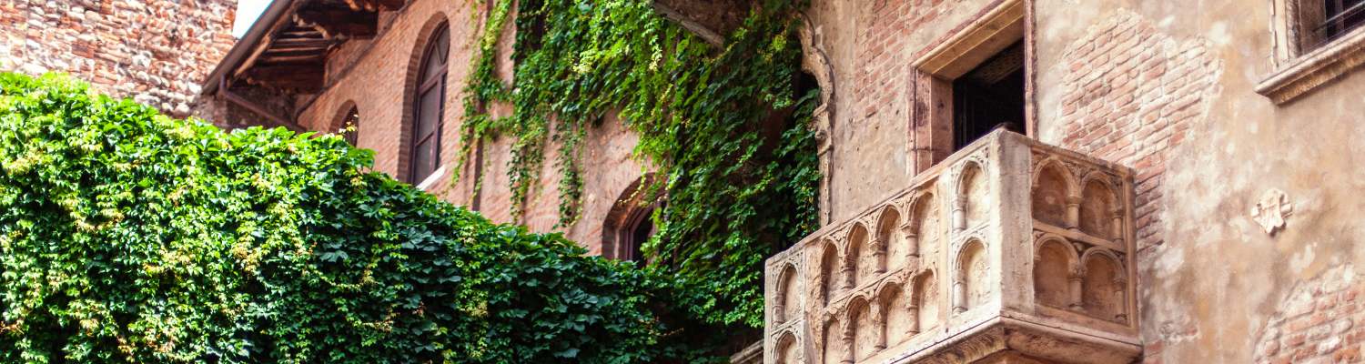 varanda da casa de julieta em verona