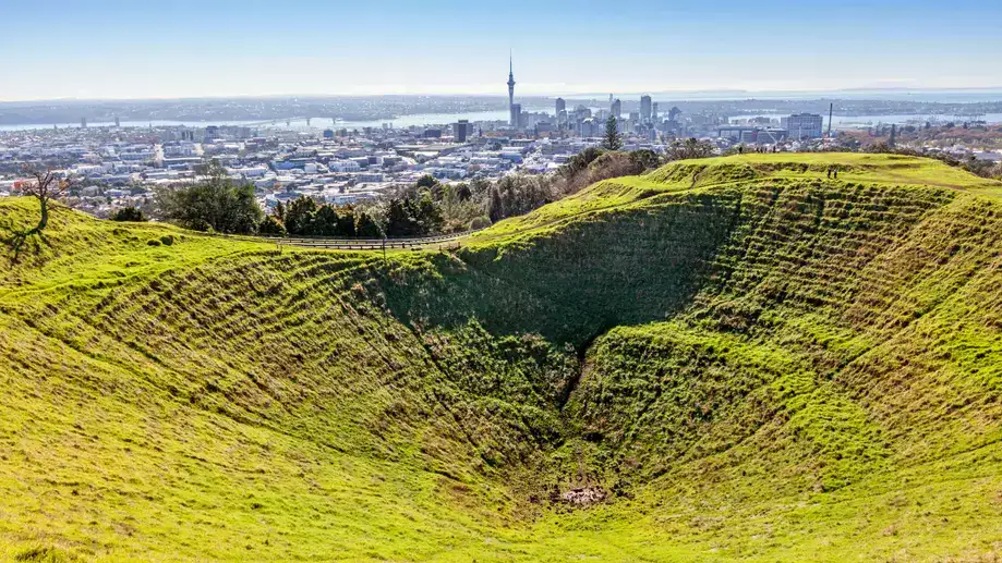 Mount Eden, vulcão em Auckland