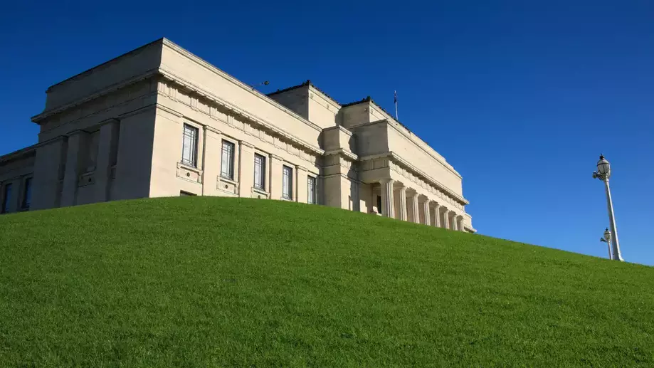 Fachada do Museu de Auckland