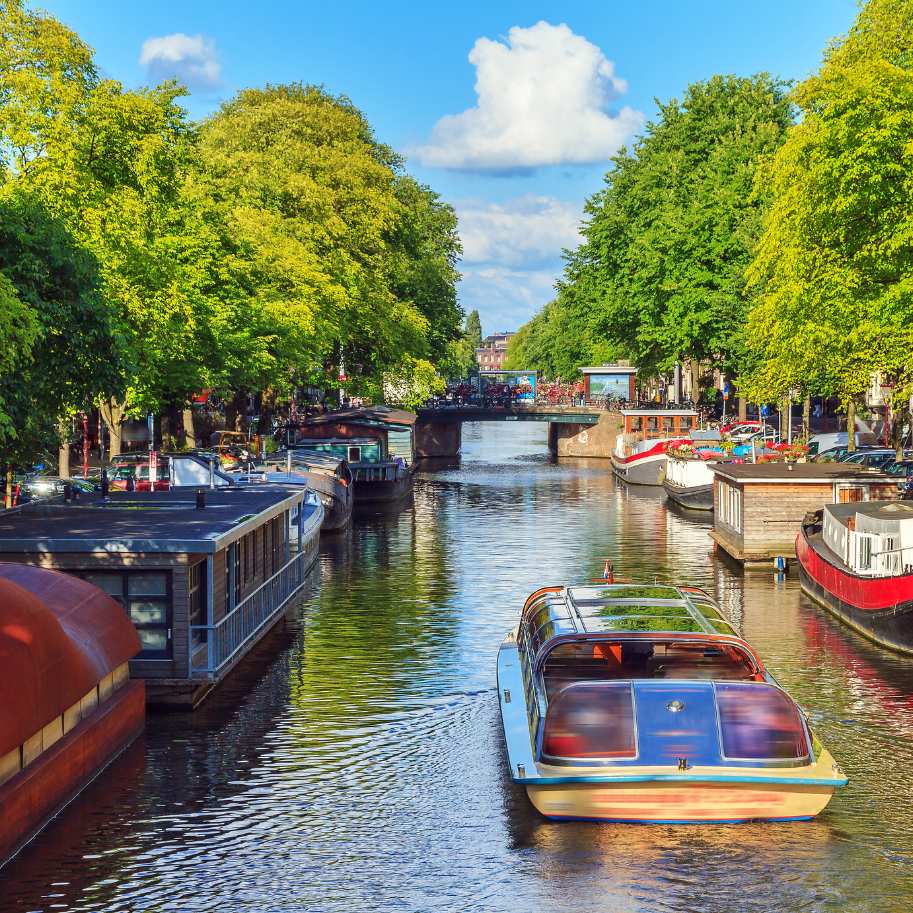 passeio de barco em amsterdam