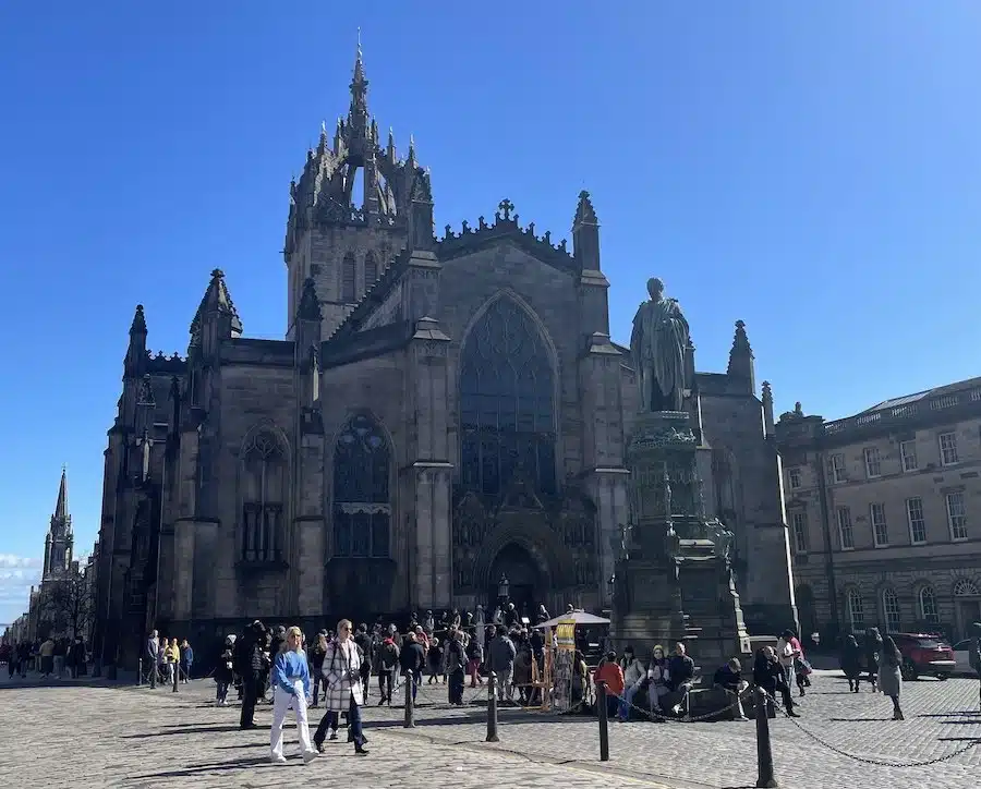 catedral de st giles em edimburgo escocia