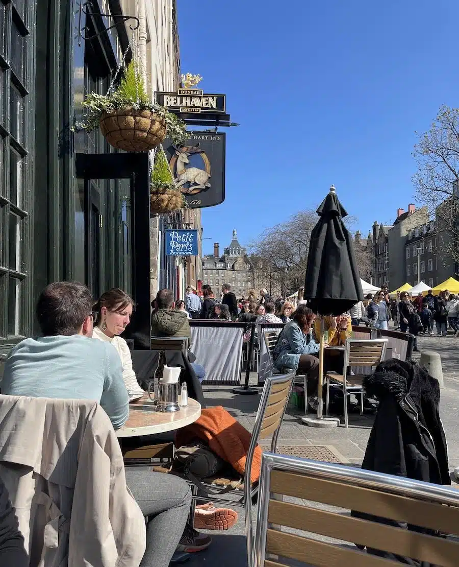 dica de edimburgo pub em grassmarket