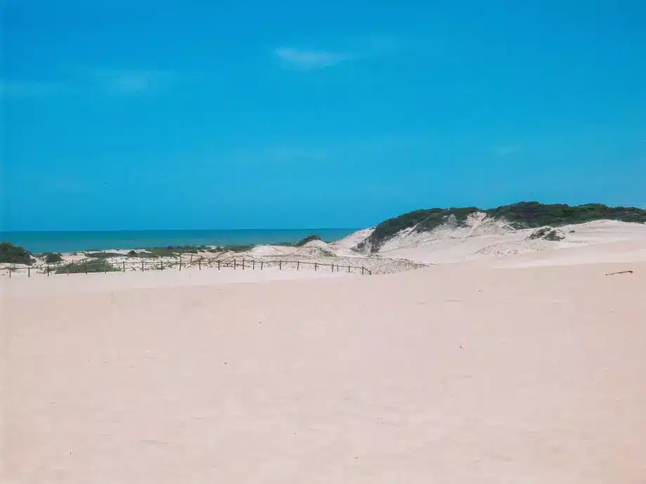 Praia de Itaúnas, próxima a Conceição da Barra, no ES