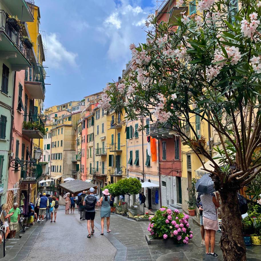 rua florida em riomaggiore