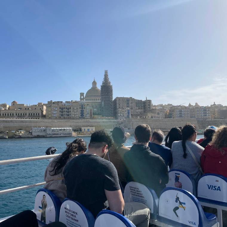 Ferry de Sliema para Valletta