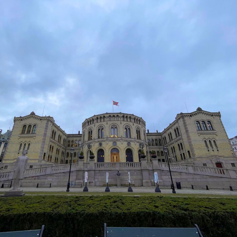 Parlamento Noruegues em Oslo