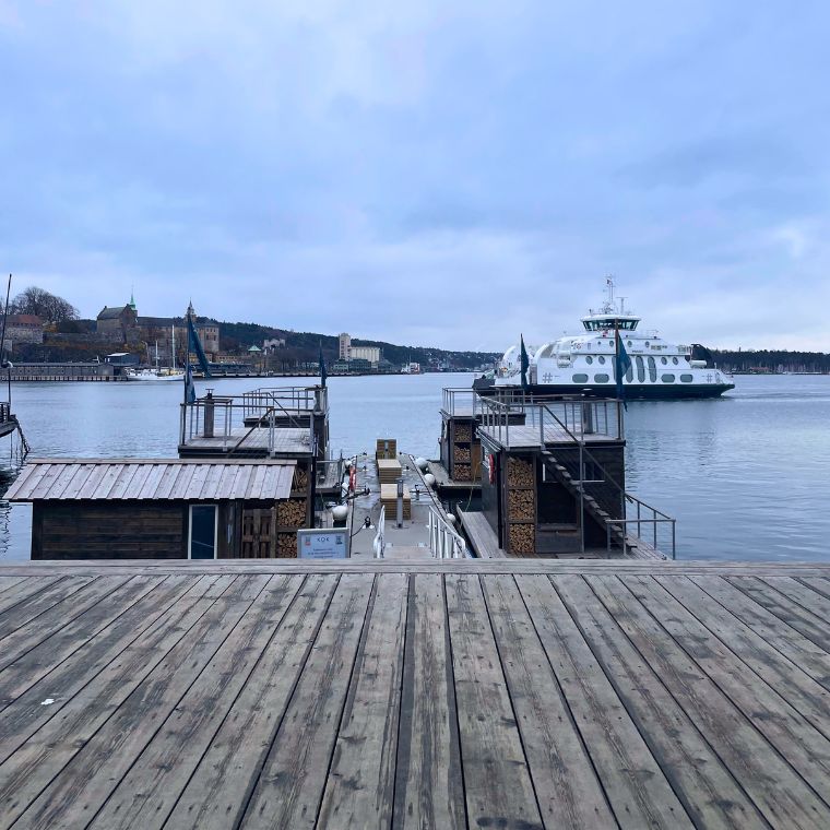 Sauna Flutuante e Ferry no Oslo Fjord