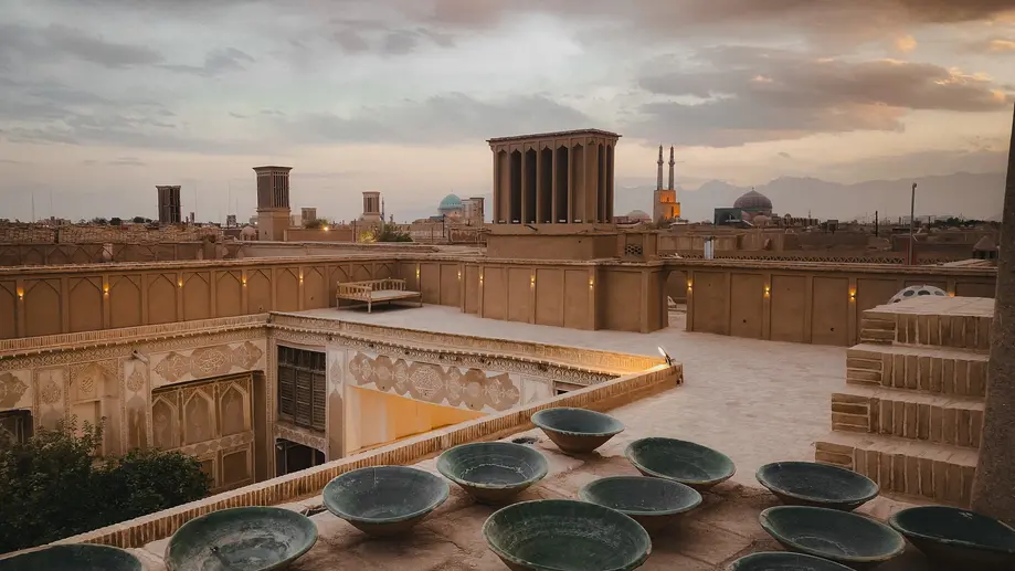 badgirs ou torre de vento em yazd
