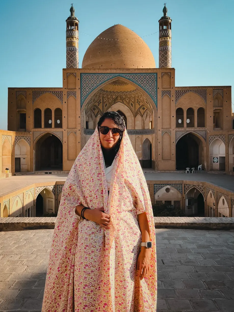 Chador viagem irã