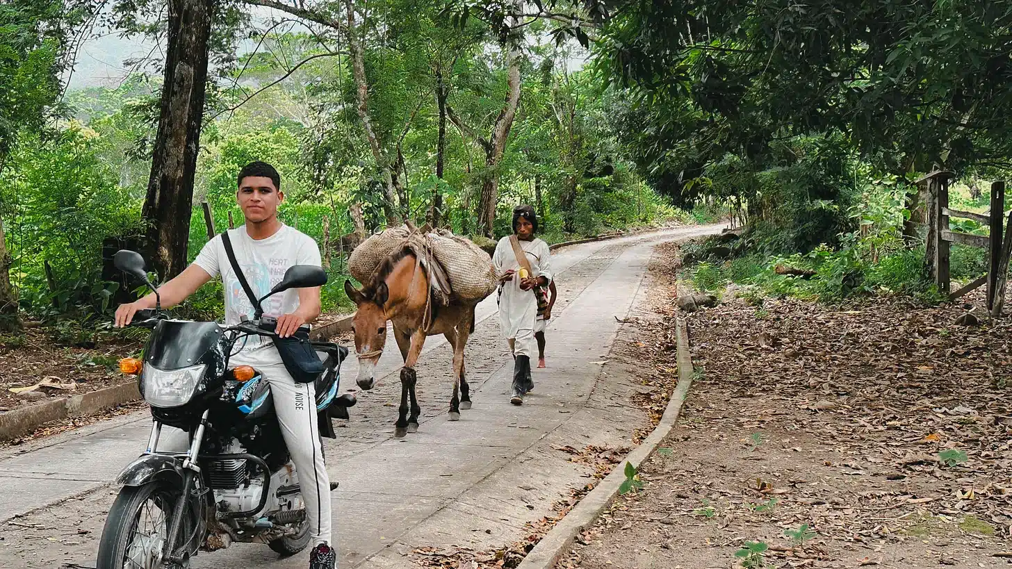 Indigenas Kogi na Colômbia