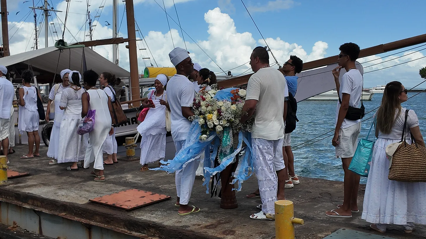 Dia de iemanjá em salvador