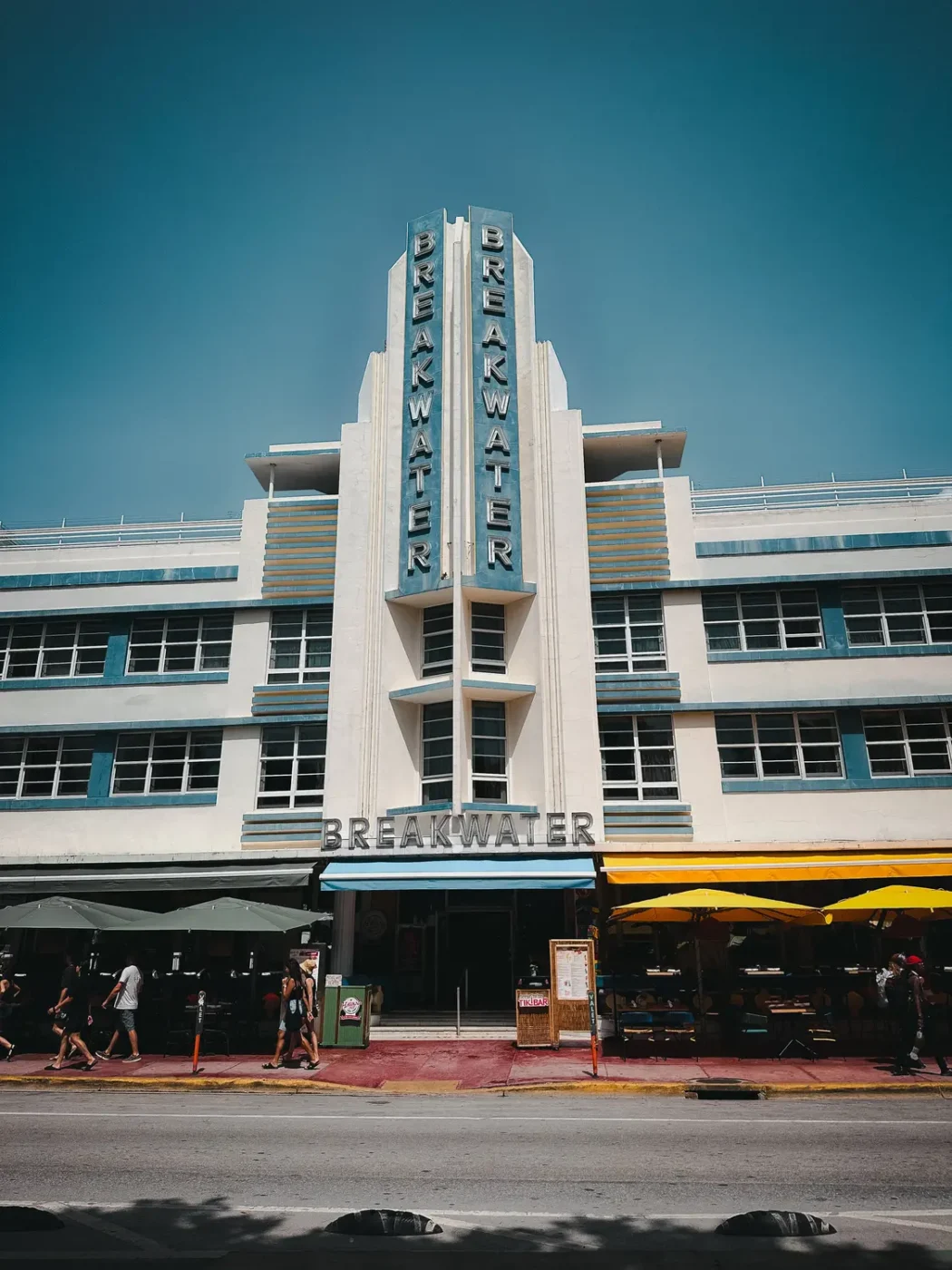 Edifícios em Art Decó em South Beach, Miami