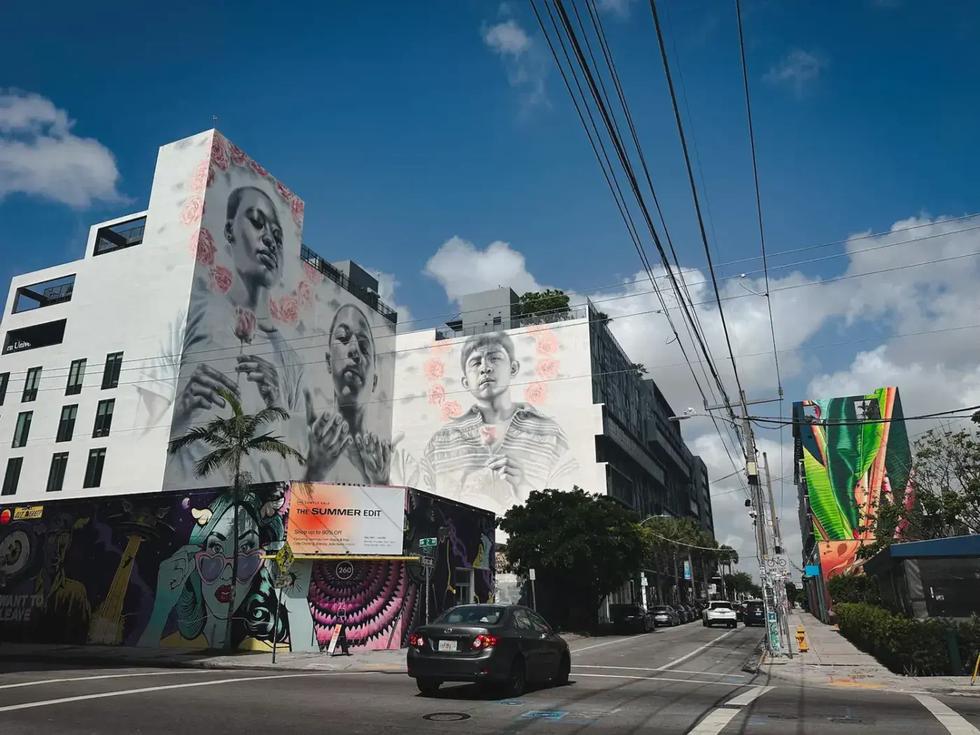 Murais de arte urbana em Wynwood, Miami