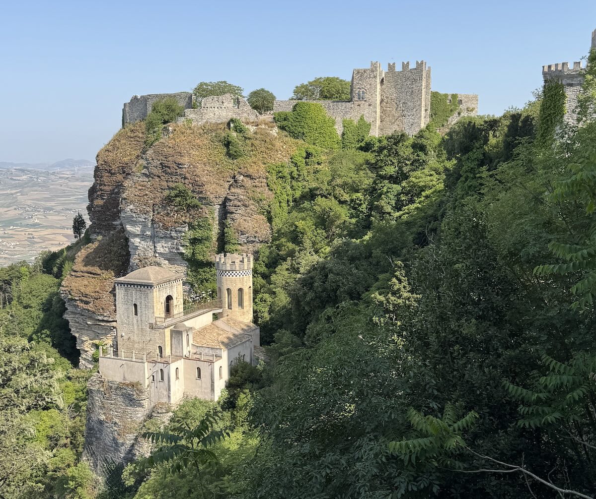 castelos e fortalezas em erice