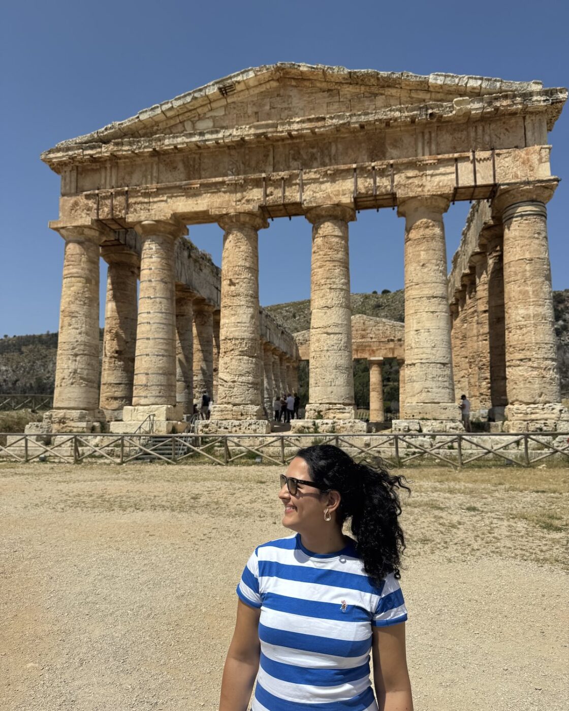 luiza em segesta na sicilia