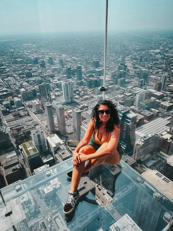 Skydeck chão de vidro Chicago
